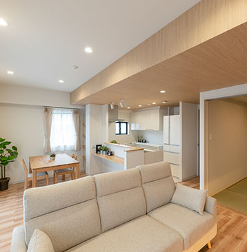 性能向上と暮らしやすさを高めるリフォーム・リノベーション 実例写真