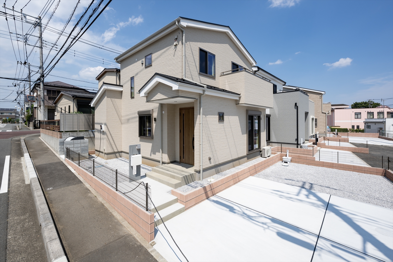 グランディア小手指南1号棟の外観写真｜所沢市の新築戸建て賃貸住宅