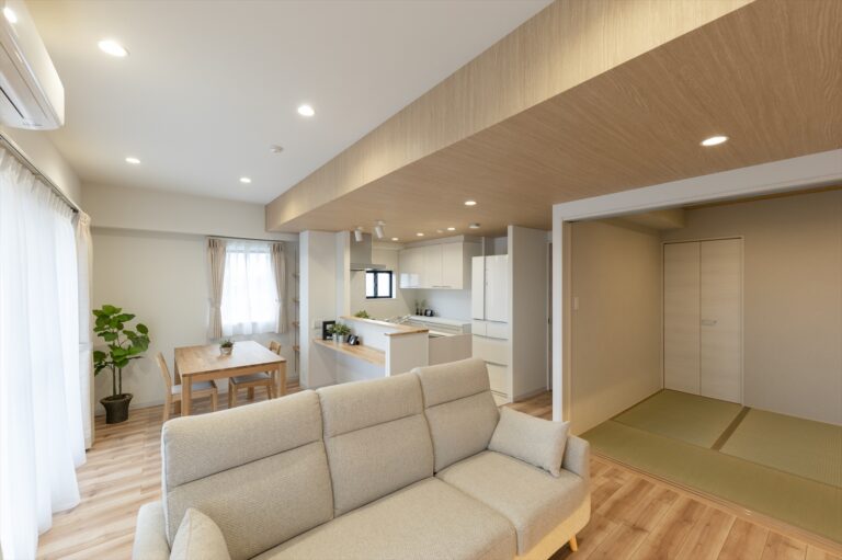 入間市リノベーション｜明るさと木質感が調和するナチュラルモダンな住まい