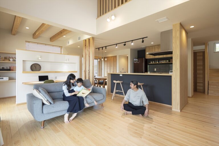 WELL+｜坂戸市でかなう1.5階の平屋 自然素材と全館空調の暮らし