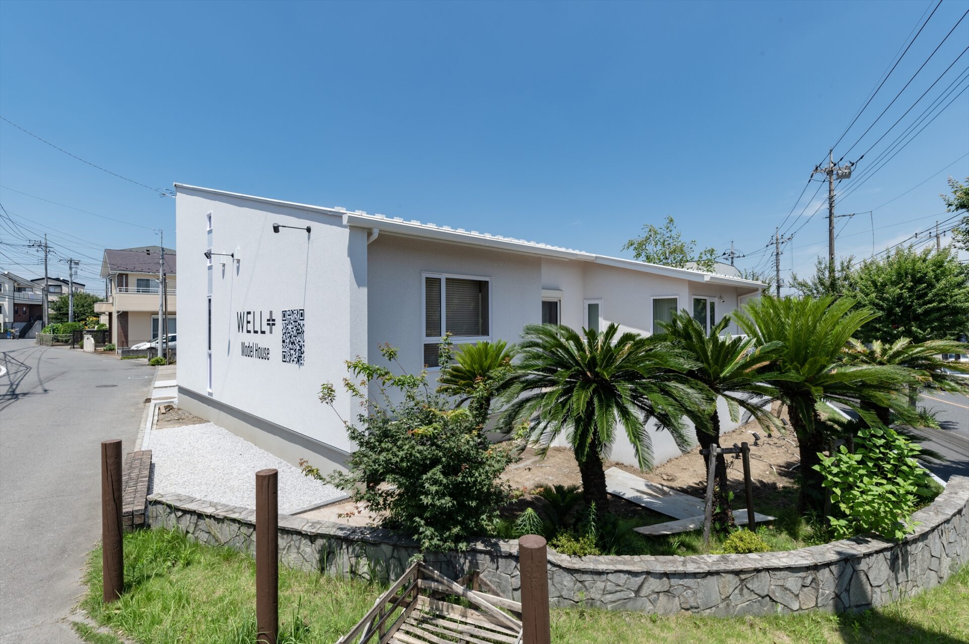 アップルホームの注文住宅モデルハウス外観