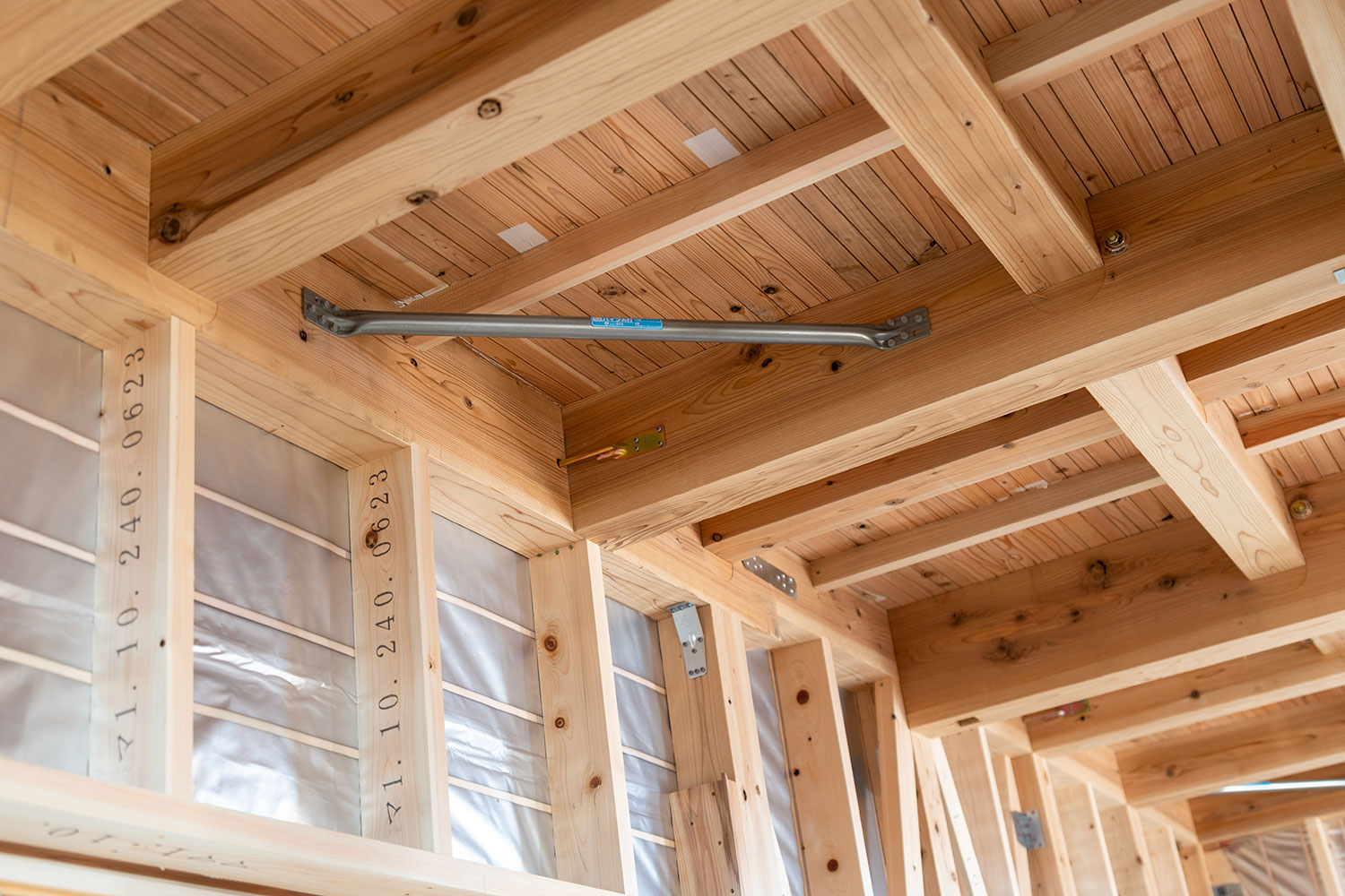 アップルホームの注文住宅施工事例・構造フレーム