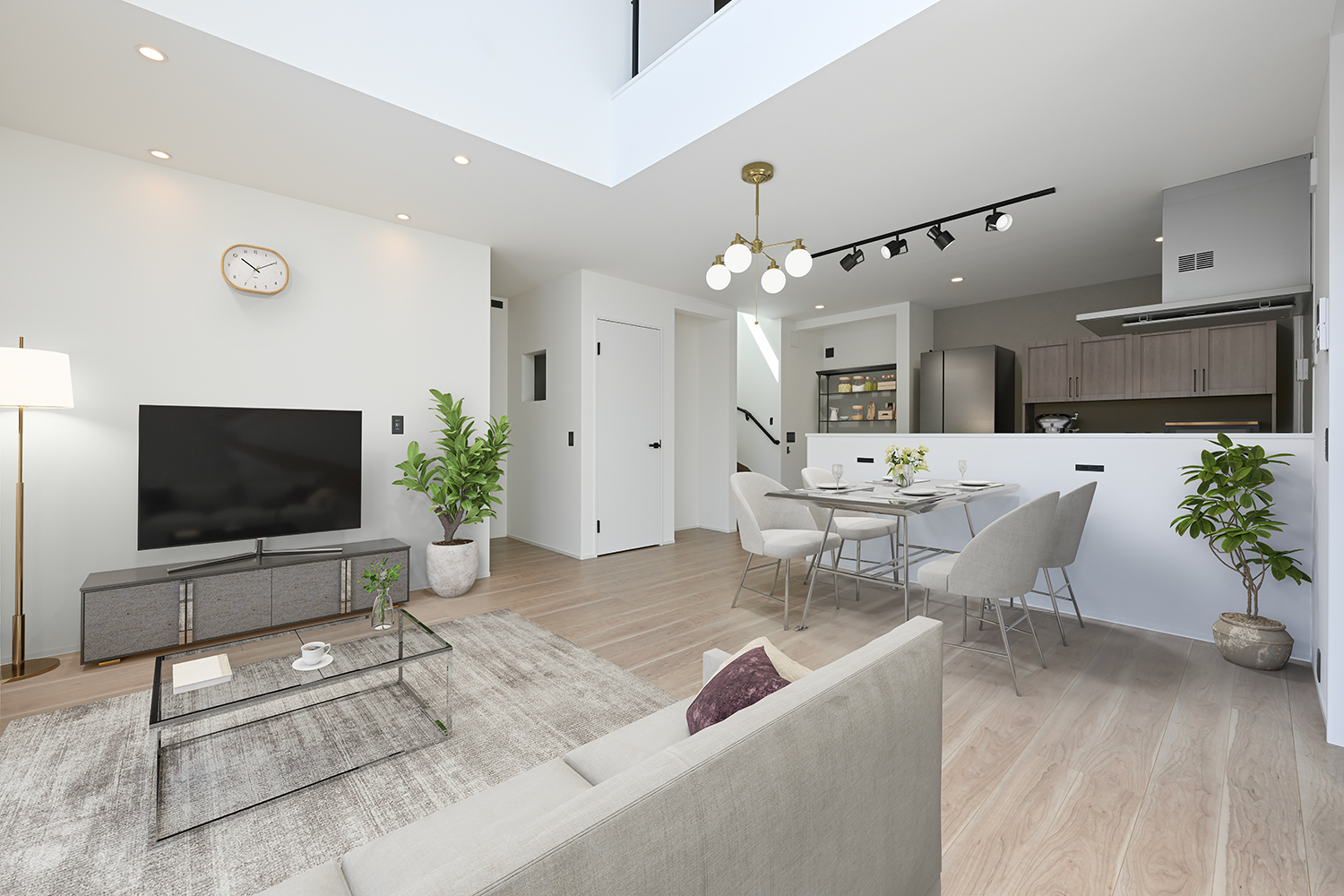 Trente LDK|回遊できるダイニングキッチン