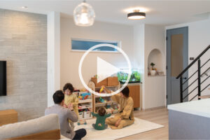 狭山市K様邸のLDKと回遊動線|テクノストラクチャー注文住宅オーナーズインタビュー