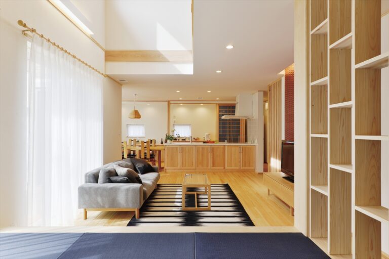 所沢市 注文住宅｜WELL+の全館空調×自然素材で子育てを楽しむ家