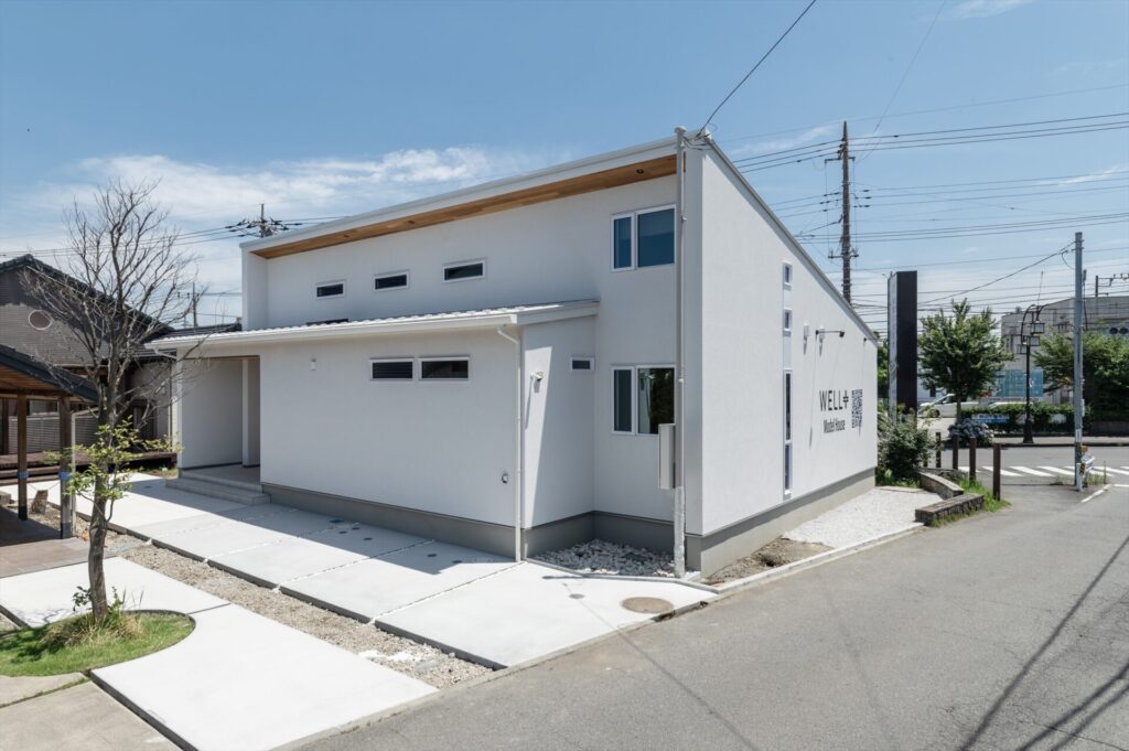 注文住宅のモデルハウス外観イメージ