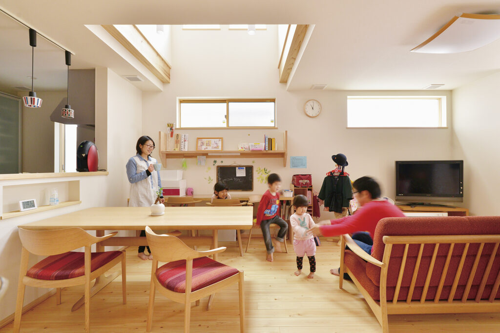 アップルホームが手がけた子育て世帯向け注文住宅の施工事例