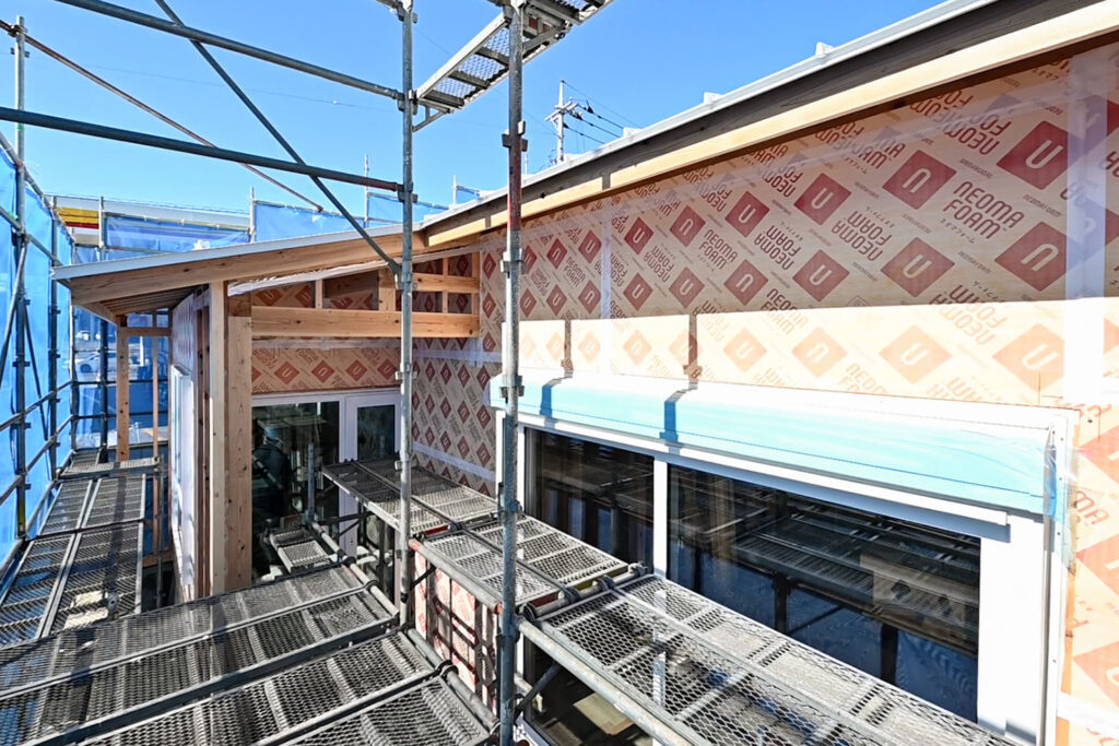 断熱・省エネ性能を高めた住宅のイメージ