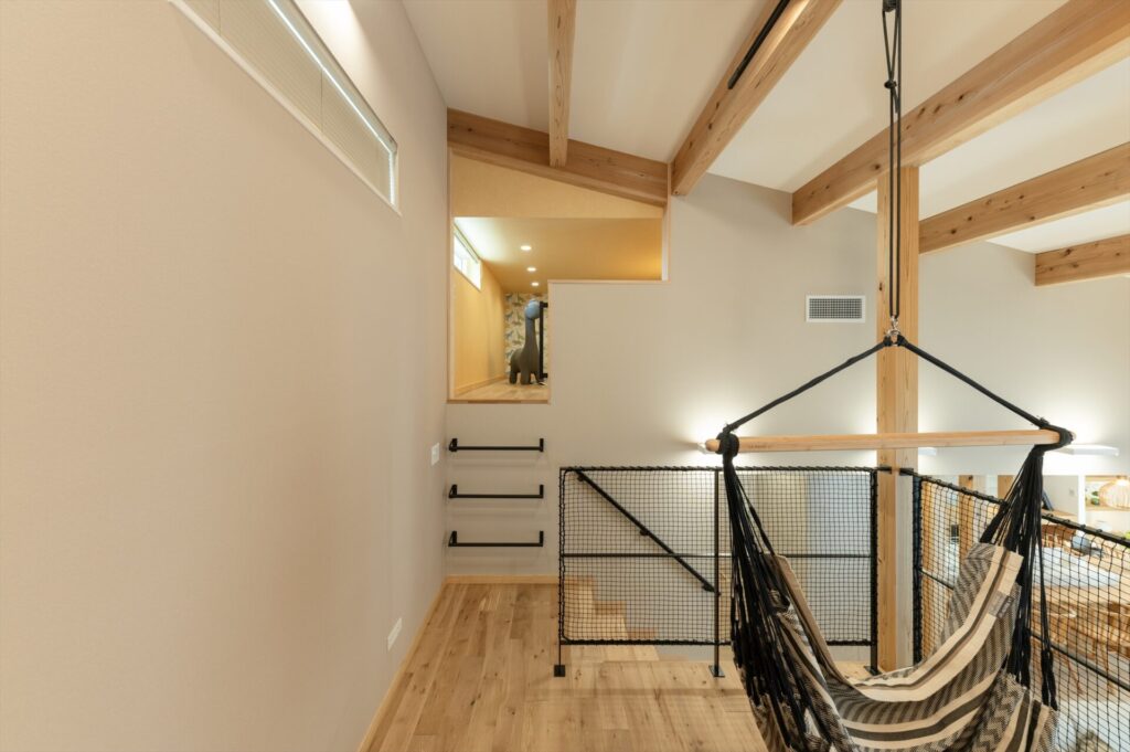 LDKとつながるロフト・小屋裏スペース