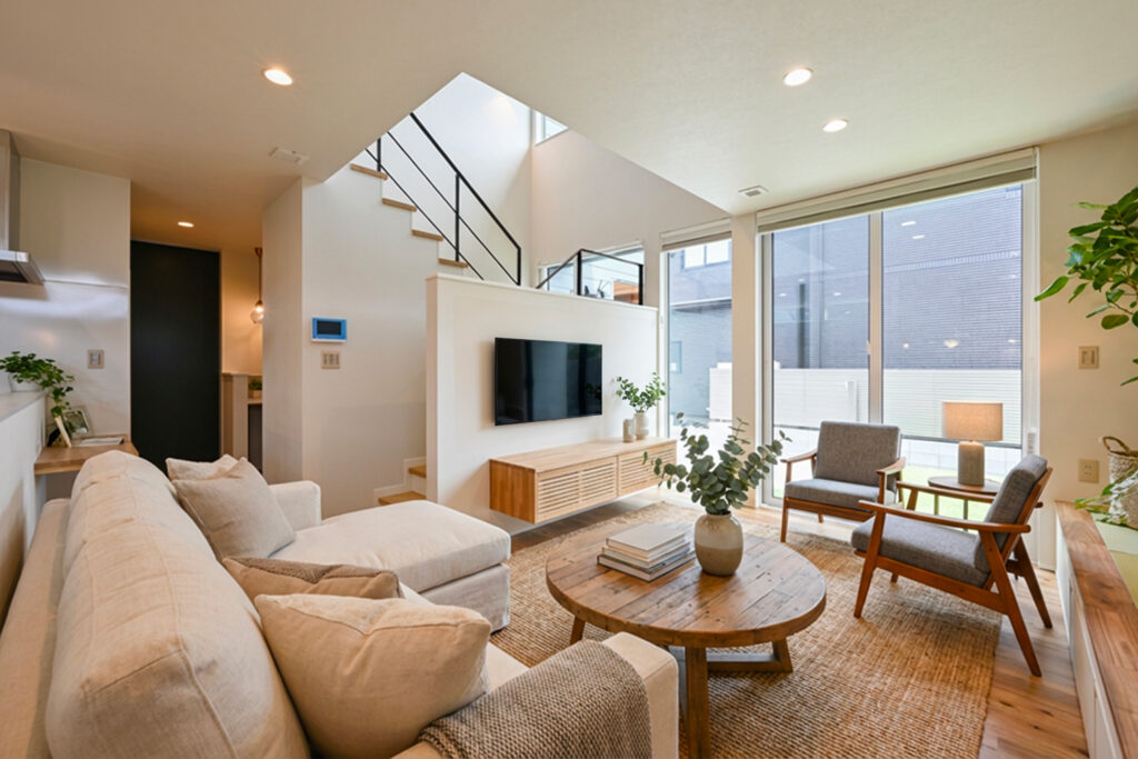 旗竿地でも明るさを確保する間取りの工夫