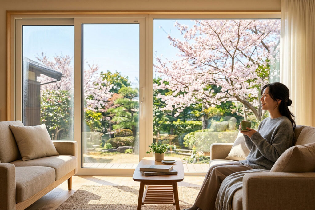 window-insulation-renovation-madorinobe-2026 | アップルホーム 断熱リフォームとして窓リノベを検討する住宅の窓まわりイメージ