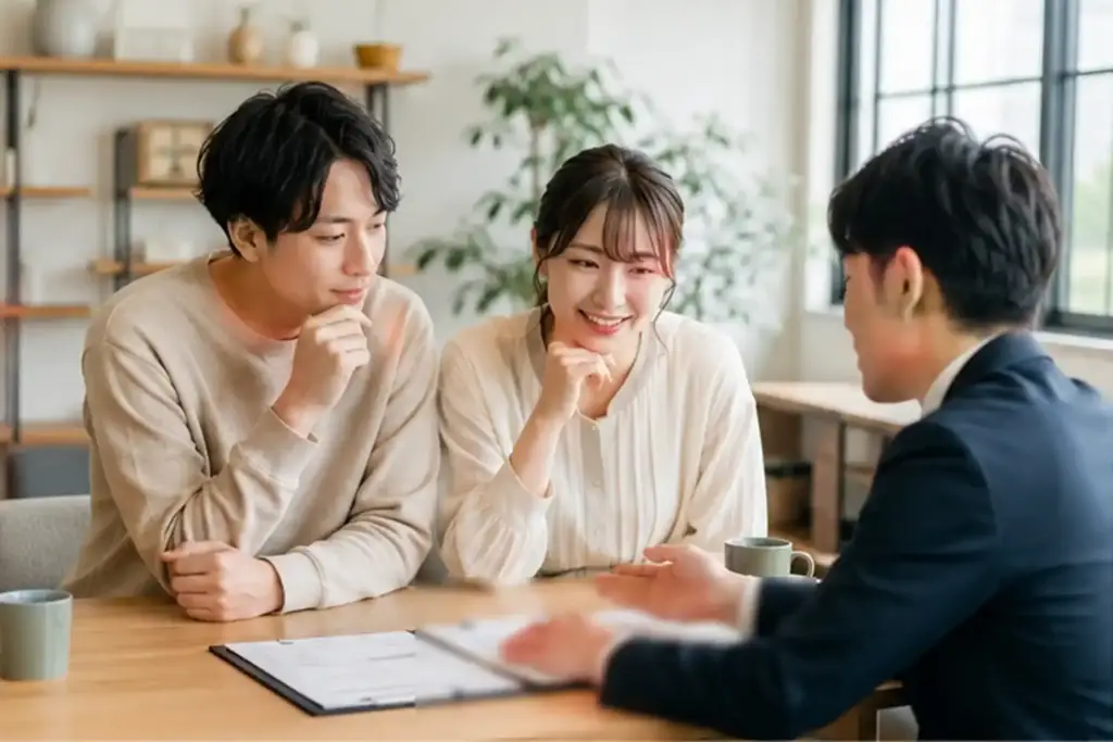 housing-loan-family-advisor-consultation | アップルホーム 住宅ローン金利と注文住宅のチェック項目を整理する相談イメージ
