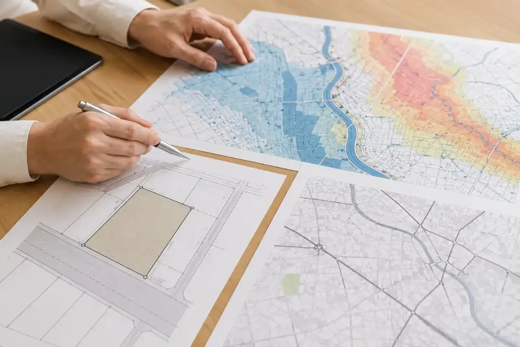 tokorozawa-flood-hazard-map-check | アップルホーム 所沢市の洪水ハザードマップと周辺道路を確認する住宅計画の資料