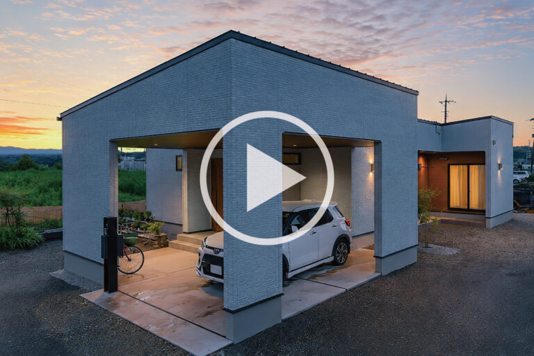 owners-voice-22-technostructure_eye-catching | アップルホーム テクノストラクチャーの平屋ガレージハウス外観と室内|オーナーズインタビュー