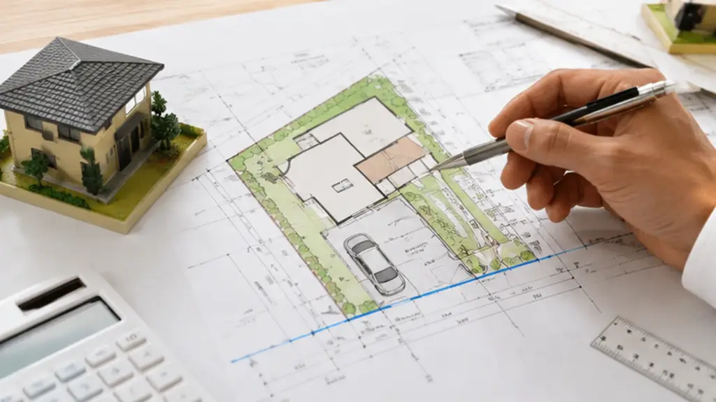 flood-risk-home-site-planning | アップルホーム 敷地高や床高さと設備配置を確認する注文住宅の水害対策イメージ