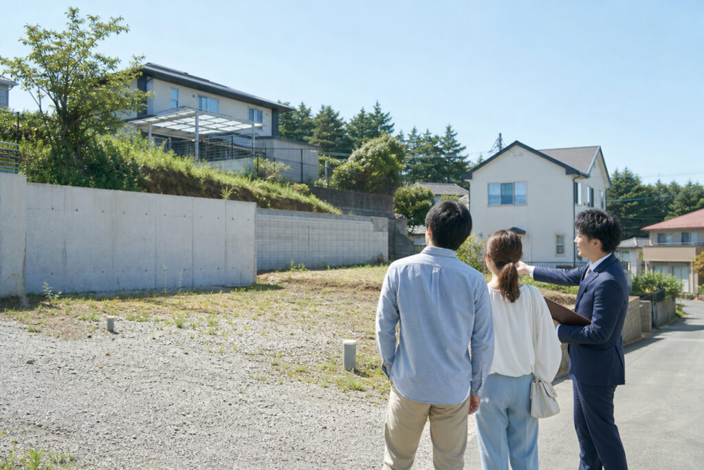 saitama-morido-land-purchase-guide | アップルホーム 埼玉で盛土・造成・擁壁がある土地を購入前に確認する家族