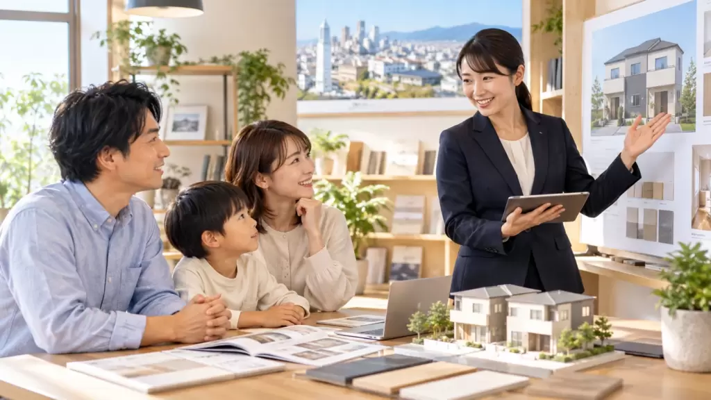 saitama-two-family-house-consultation | アップルホーム 埼玉県西部で親との同居間取りを相談する注文住宅の打ち合わせ