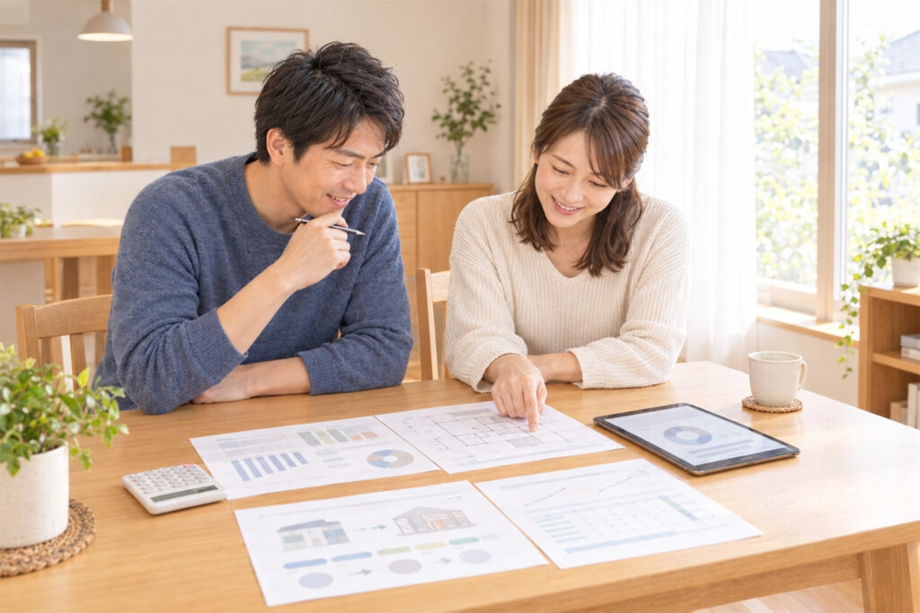 sell-first-relocation-planning | アップルホーム 現在の家を先に売却して注文住宅への住み替えを計画する夫婦