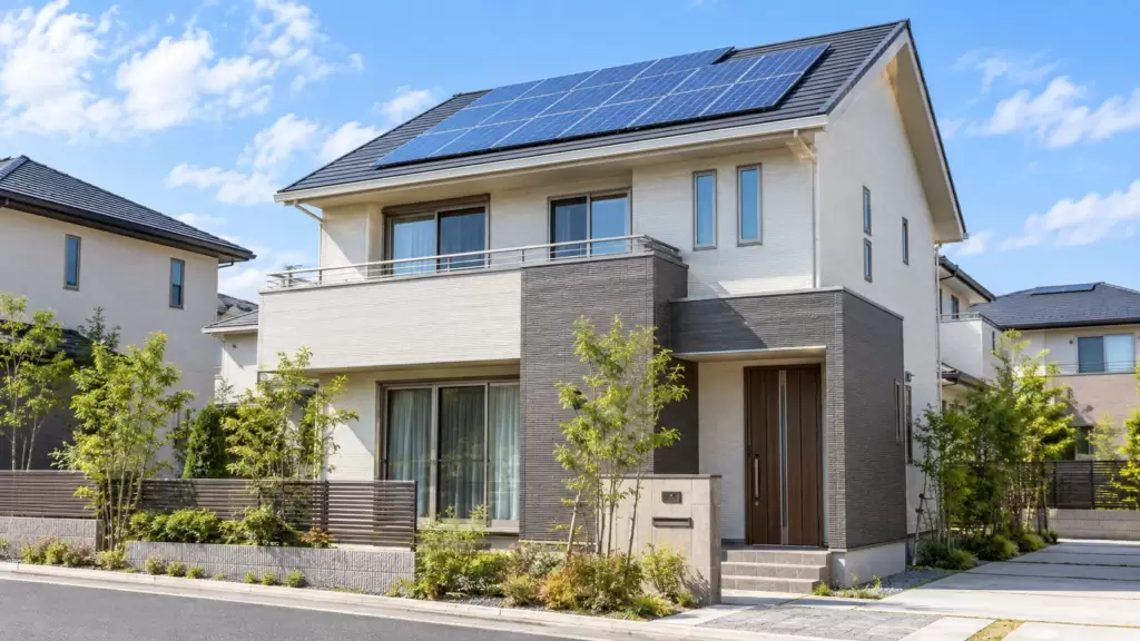 solar-outage-self-operation-eyecatch | アップルホーム 停電時の自立運転を想定した太陽光パネル付きの日本の戸建住宅